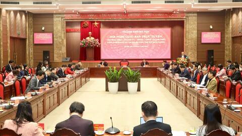 Hà Nội giao ban sắp xếp đơn vị hành chính, tổ chức bộ máy