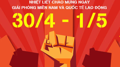 Khách hàng Agribank lưu ý: Thời gian ngân hàng nghỉ giao dịch trong dịp lễ 30/4 - 1/5
