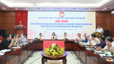 Lấy ý kiến chuyên gia, nguyên lãnh đạo MTTQ sửa đổi Hiến pháp 2013
