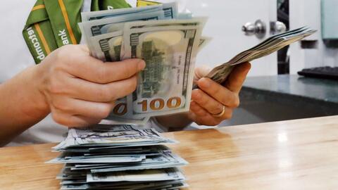 Ngày 27/6: Tỷ giá trung tâm giảm 5 đồng