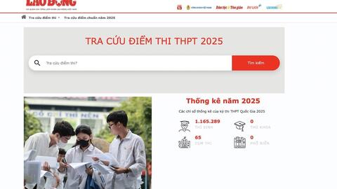 Tra cứu điểm thi tốt nghiệp THPT 2025 tại Lai Châu