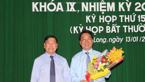 Ông Lữ Quang Ngời làm Chủ tịch UBND tỉnh Vĩnh Long
