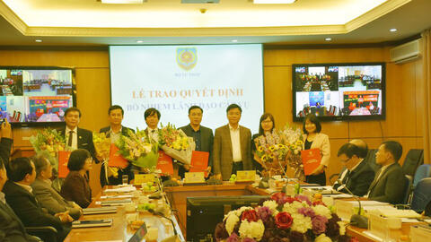 Bộ Tư pháp bổ nhiệm hàng loạt nhân sự cấp Vụ