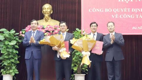 Công bố quyết định của Ban Bí thư về công tác cán bộ Đà Nẵng