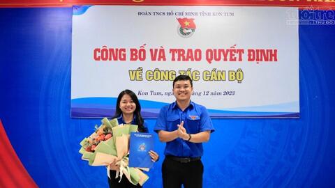 Tỉnh đoàn Kon Tum có thêm Phó Bí thư