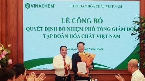 Vụ phó làm Thành viên HĐTV, Vinachem năm nay nhiều thay đổi về nhân sự