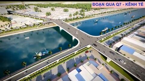 Cầu gần 4.000 tỉ đồng nối quận 1 và quận 7 khởi công lúc nào?