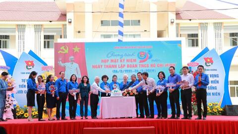 Tỉnh đoàn Bình Dương họp mặt kỷ niệm 93 năm ngày thành lập Đoàn