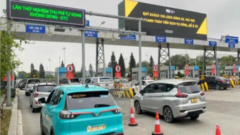 Triển khai thu phí không dừng tại 5 sân bay từ ngày 5/5