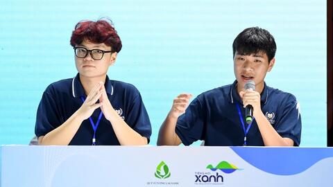 Cuộc thi Tiếng nói Xanh - Gieo nhận thức xanh, lối sống xanh cho giới trẻ
