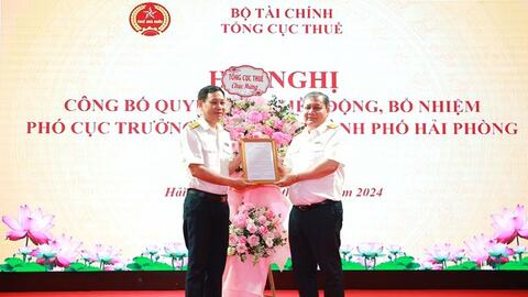 Luân chuyển, bổ nhiệm lãnh đạo cục thuế 4 tỉnh thành