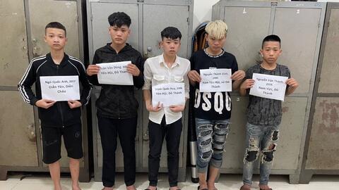 Yên Thành (Nghệ An): Bắt khẩn cấp nhóm thanh niên gây thương tích cho người đi đường