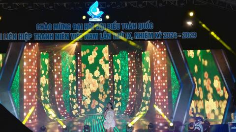 Sôi động đêm nhạc hội thanh niên công nhân Việt Nam