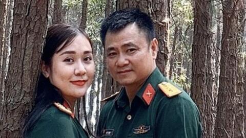 Nhan sắc vợ 2 của nam Đại tá là NSND, Phó giám đốc Nhà hát Chèo Quân đội