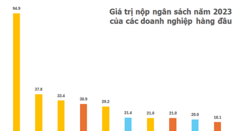 DN của 6 tỷ phú đô la Việt Nam nộp ngân sách gần 73.000 tỷ đồng năm 2023, gần bằng “người khổng lồ” PVN, ngang ngửa Viettel và Petrolimex cộng lại
