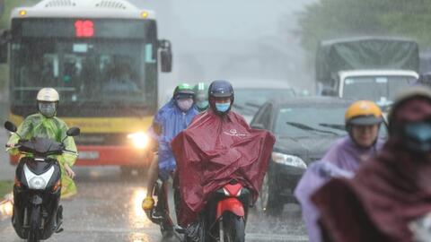 Miền Bắc tiếp tục mưa kéo dài