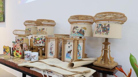 Kết nối văn hoá dân gian qua chiếc đèn lồng giấy Dó