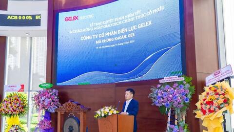 Một cổ phiếu họ GEX chính thức lên sàn HoSE