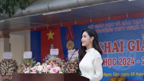 1 người đẹp vừa lọt Top 10 Miss Grand 2024 diện áo dài trắng về tựu trường: Nhan sắc bất ngờ gây thương nhớ