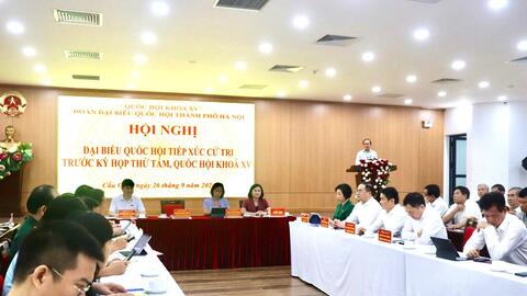 Hà Nội sẽ xem xét các chính sách đầu tư công trình hồ đập