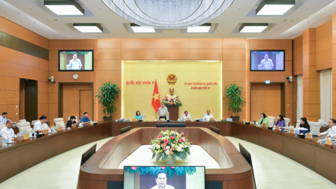 Ủy ban Thường vụ Quốc hội xem xét công tác nhân sự; cho ý kiến 8 luật, 2 nghị quyết