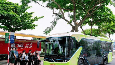 Vinbus miễn phí vé trong 10 ngày khi khai trương tuyến buýt điện đầu tiên tại thành phố thứ 5
