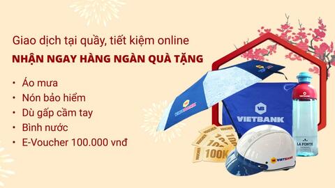 “Mưa” quà tặng hơn 3 tỷ đồng dành cho khách hàng Vietbank