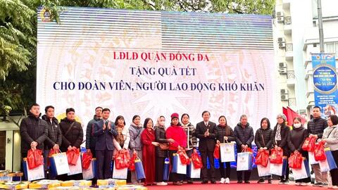 Đa dạng các hoạt động chăm lo Tết cho người lao động