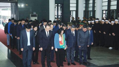 Đoàn đại biểu thành phố Hà Nội viếng Đại tướng Nguyễn Quyết