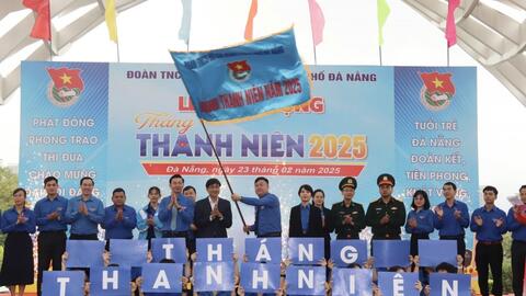 Thành đoàn Đà Nẵng ra mắt 6 đội hình thanh niên tình nguyện