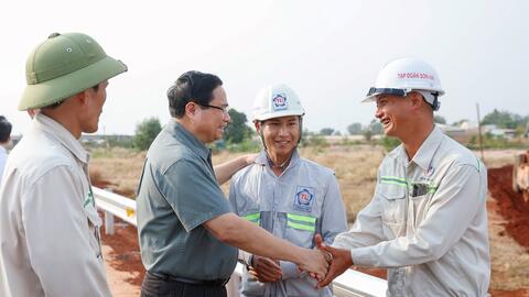 Tập đoàn Sơn Hải vừa có một đề xuất ngay tại công trường dự án trọng điểm, Thủ tướng lập tức thông qua