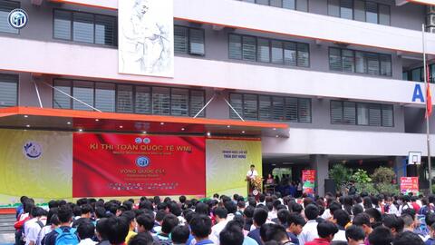 400 học sinh Hà Nội thi Toán học quốc tế WMI vòng quốc gia