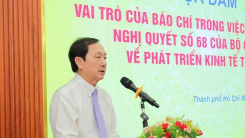 Báo chí góp phần mạnh mẽ đưa Nghị quyết 68 đi vào cuộc sống
