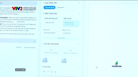 Chương trình Dòng chảy số: Từ văn phòng giấy đến văn phòng số