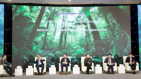 Ngân hàng tăng tốc thúc đẩy phát triển bền vững