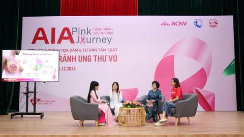 AIA Việt Nam tiếp tục triển khai Chương trình “Hành trình yêu thương” tại Quảng Ngãi