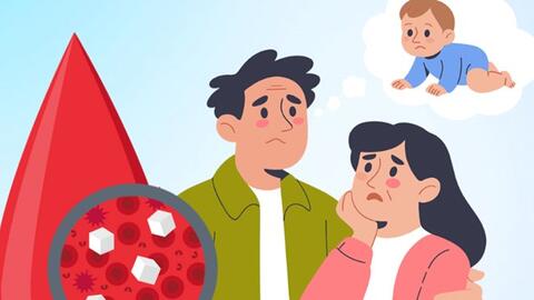 Đường huyết cao có thể làm suy giảm chất lượng trứng và tinh trùng