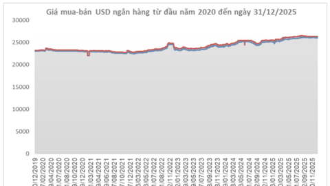 Giá USD tăng trở lại