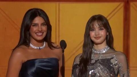 Lisa (Blackpink) đọ sắc cùng Hoa hậu Thế giới trên sân khấu Quả cầu vàng