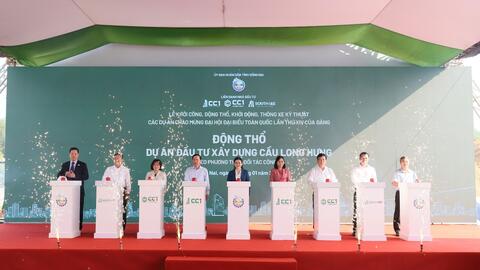 Khởi công cầu Long Hưng, mở trục kết nối chiến lược giữa Đồng Nai - TP. Hồ Chí Minh