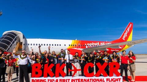 Vietjet Thailand chính thức khai thác tàu bay Boeing, đánh dấu bước tiến về phát triển đội bay toàn diện