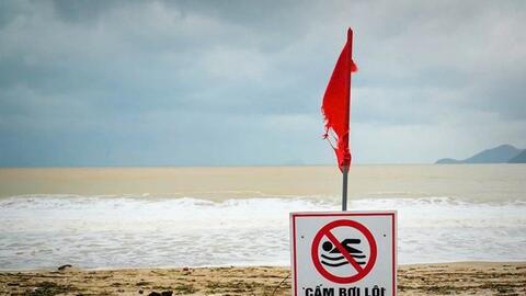 Không khí lạnh tăng cường, Khánh Hòa mưa rào, biển động mạnh