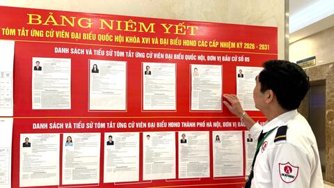 Mỗi lá phiếu cử tri - Trách nhiệm chọn người đủ đức, đủ tài đại diện cho Nhân dân