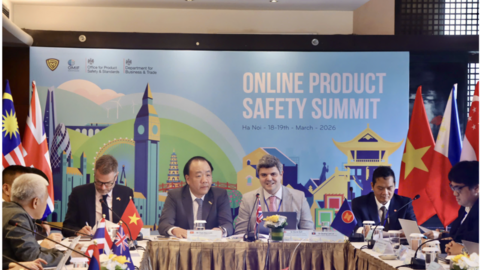 Việt Nam và Vương quốc Anh thúc đẩy hợp tác an toàn sản phẩm trực tuyến