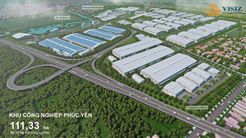 Khởi công dự án KCN Phúc Yên gần 2.000 tỷ đồng