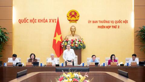 Ủy ban Thường vụ Quốc hội khóa XVI khai mạc phiên họp thứ 2