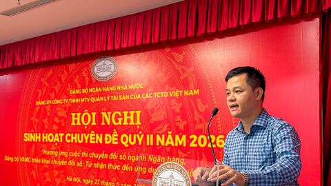 Đảng bộ VAMC: Đẩy mạnh chuyển đổi số từ nhận thức đến ứng dụng thực tiễn