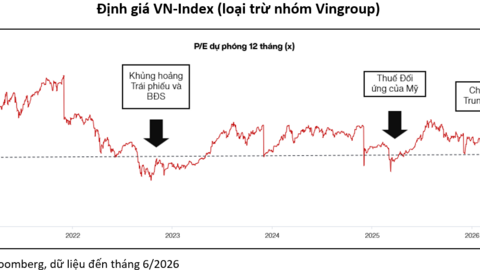 VinaCapital: Hơn 70% cổ phiếu trên thị trường đang giao dịch dưới mức P/E 10 lần