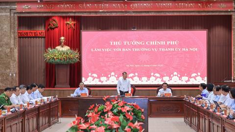 Thủ tướng Lê Minh Hưng: Hà Nội quyết tâm cao nhất để đạt mục tiêu tăng trưởng 11%