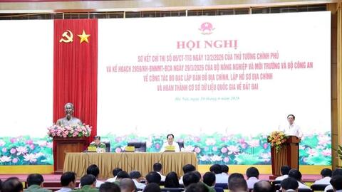 Không lùi mục tiêu hoàn thành cơ sở dữ liệu đất đai trong năm 2026